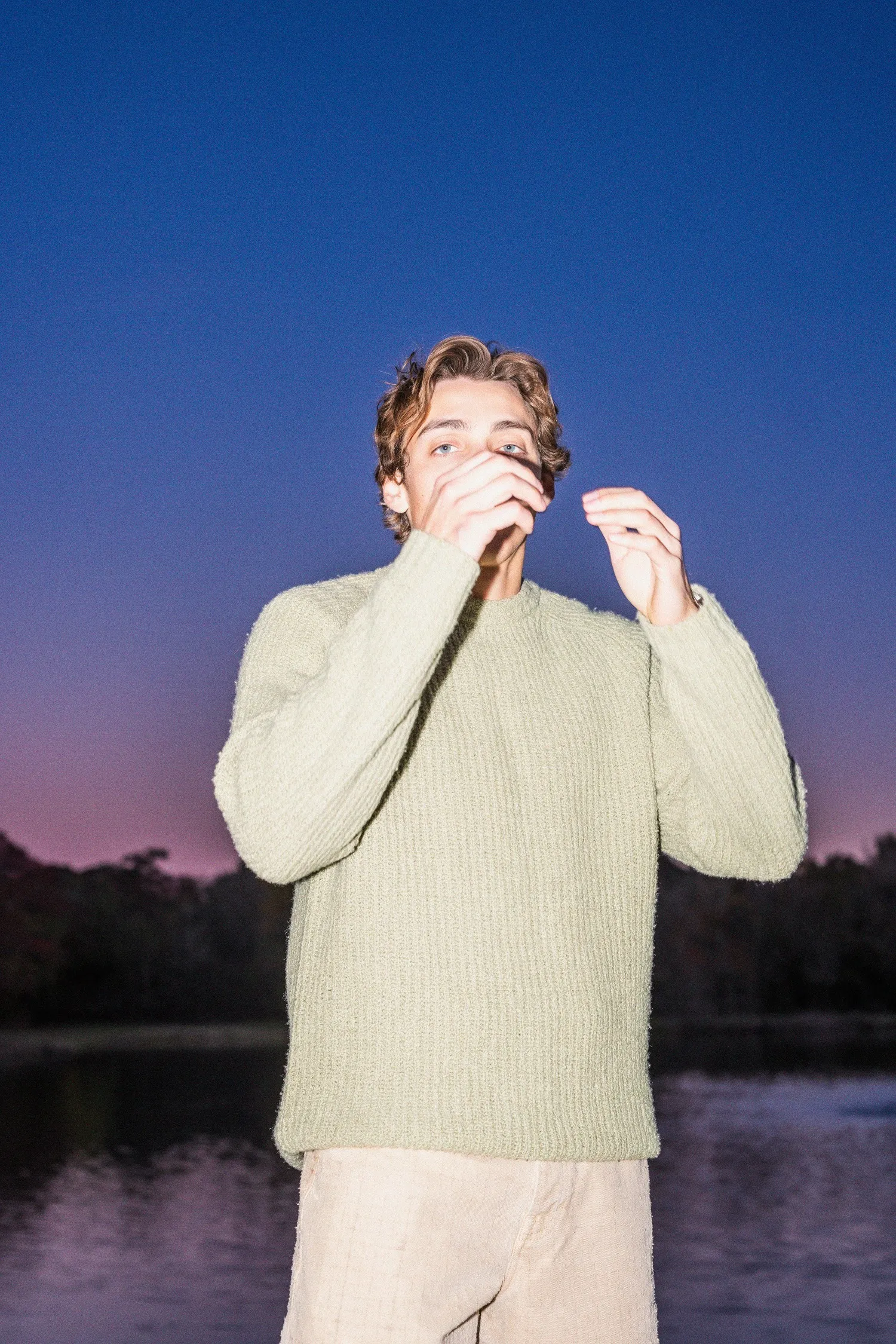 Fotografi av Johan August Strindberg föreställande Armand Mondo Duplantis